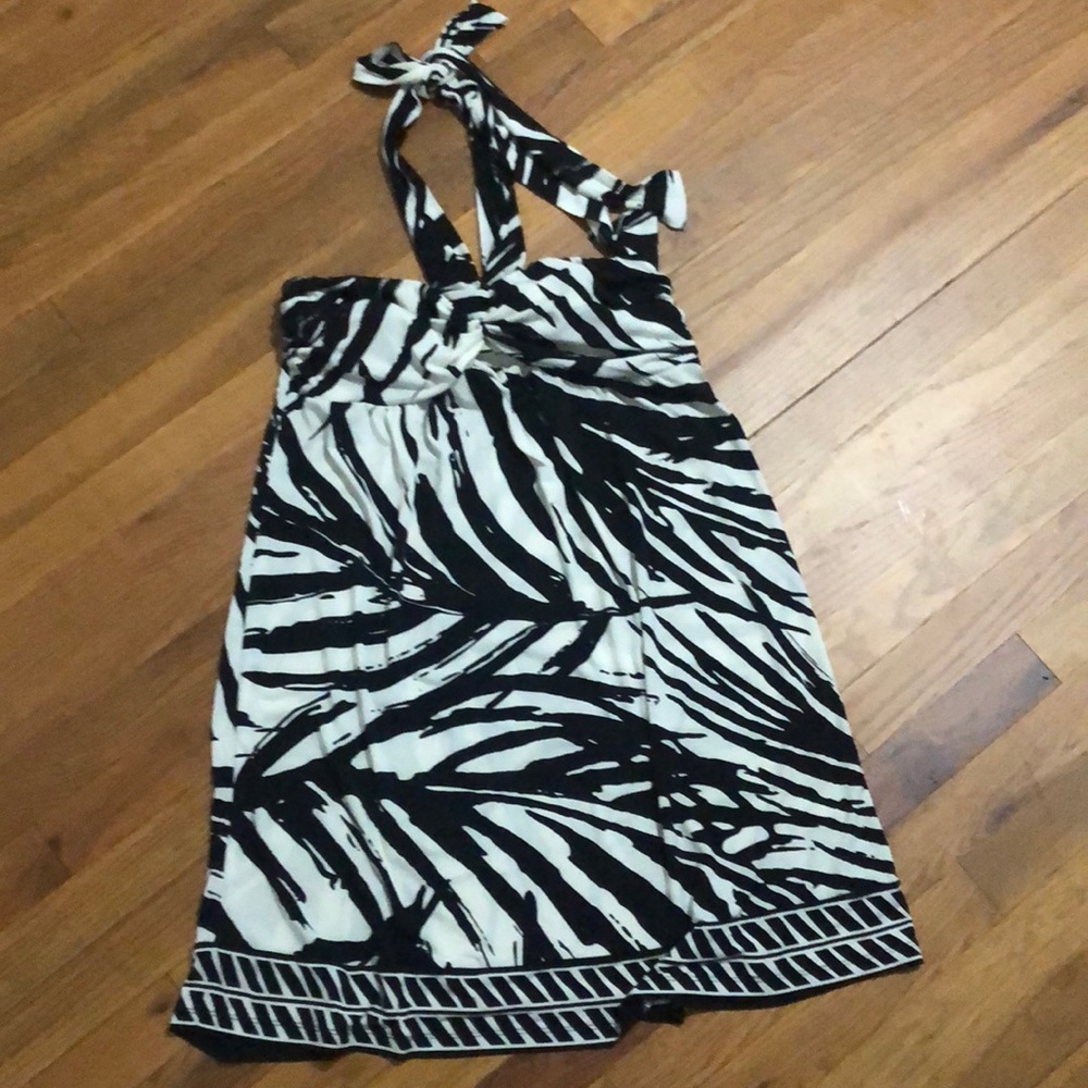Black and White Dress